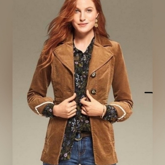 Cabi brown corduroy blazer jacket 3554 - Picture 6 of 6